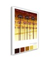 Modern painting for wall Tropical patterns Rubiant | FEEBY