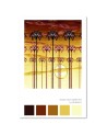 Modern painting for wall Tropical patterns Rubiant | FEEBY