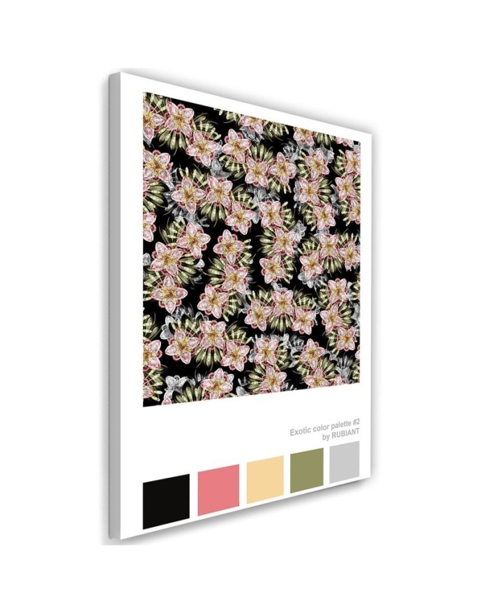 Canvas prints Exotic patterns for dining room, kitchen Rubiant | FEEBY