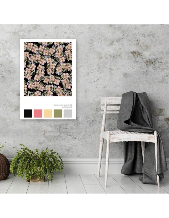 Canvas prints Exotic patterns for dining room, kitchen Rubiant | FEEBY