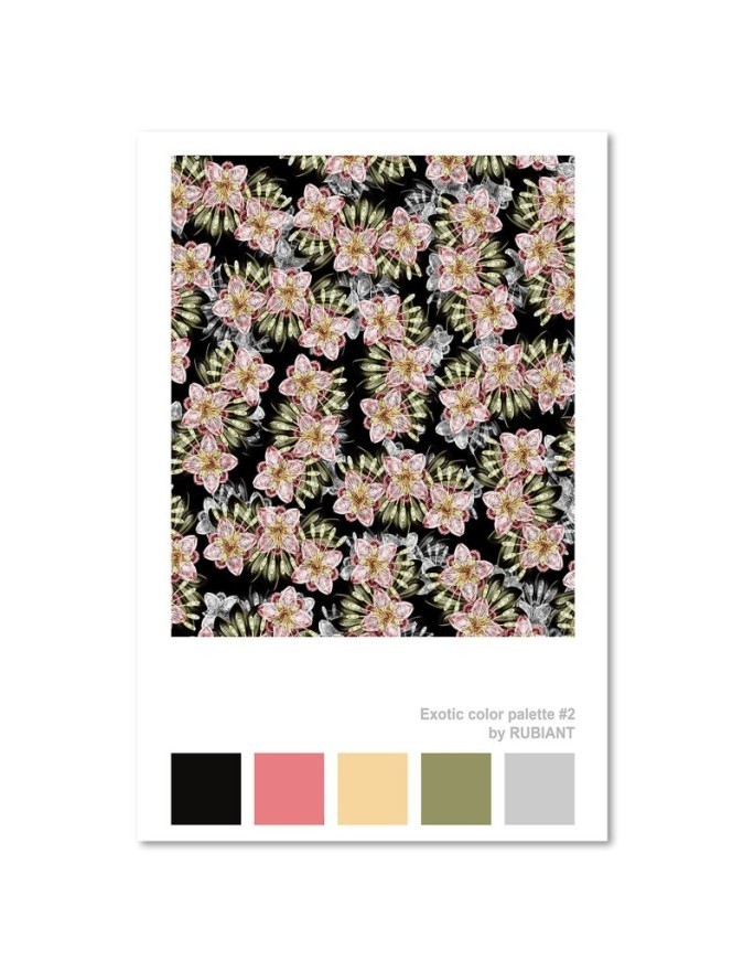 Canvas prints Exotic patterns for dining room, kitchen Rubiant | FEEBY