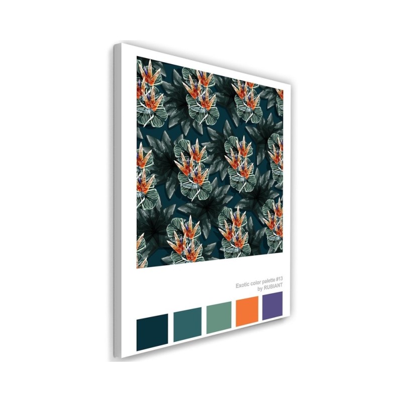 Water lilies - wall art paintings for living room Rubiant | FEEBY