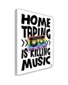 Canvas prints for teenager's room Inscription and colourful retro cassette | FEEBY