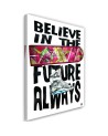Canvas painting Future lettering for teenager's room | FEEBY