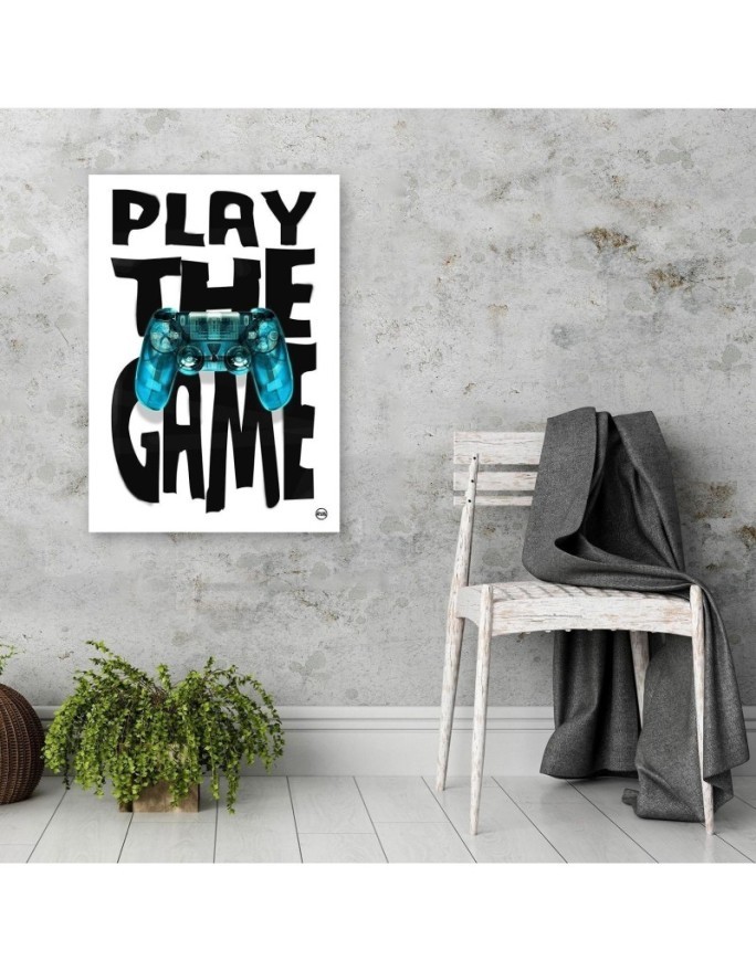 Wall art painting for a gamer's room ipad Rubiant | FEEBY