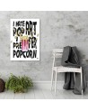 Canvas prints for teenager room Popcorn Rubiant | FEEBY