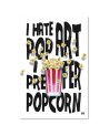Canvas prints for teenager room Popcorn Rubiant | FEEBY