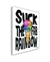 Canvas prints for teen room Caption and colourful ice cream Rubiant | FEEBY