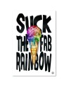 Canvas prints for teen room Caption and colourful ice cream Rubiant | FEEBY