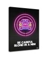 Canvas prints for a teenager Car neon Rubiant | FEEBY
