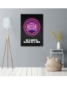 Canvas prints for a teenager Car neon Rubiant | FEEBY