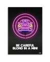 Canvas prints for a teenager Car neon Rubiant | FEEBY