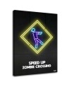 Canvas prints for teenager canvas Zombie neon Rubiant | FEEBY