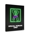 Hulk neon - youth wall art painting for room Rubiant | FEEBY