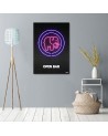 Neon elephant - painting so teenager room Rubiant | FEEBY