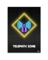 Canvas prints for office wall Telepathy neon Rubiant | FEEBY
