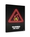 Fire neon - wall art painting for room Rubiant | FEEBY