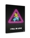 Love neon - youth wall art painting Rubiant | FEEBY