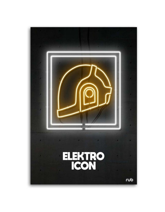 Neon youth wall art painting for room | FEEBY