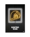 Neon youth wall art painting for room | FEEBY