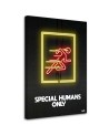 Neon youth wall art painting for room | FEEBY