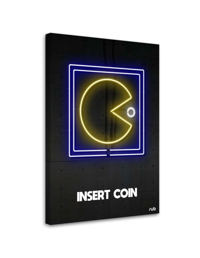 Neon youth wall art painting for room | FEEBY