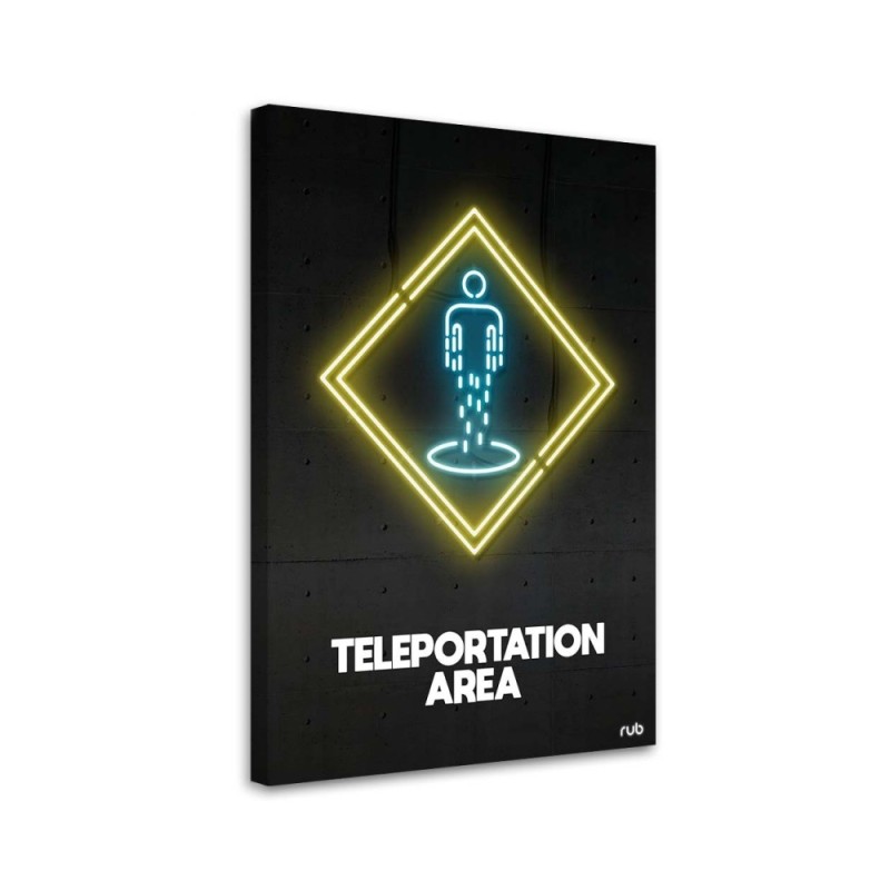 Neon Youth Canvas prints for the room | FEEBY