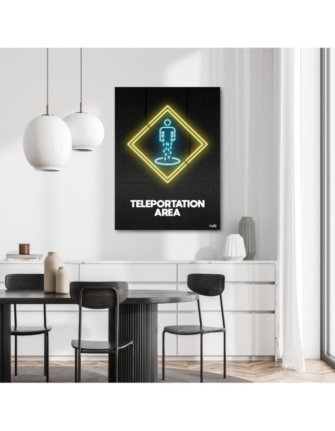 Neon Youth Canvas prints for the room | FEEBY