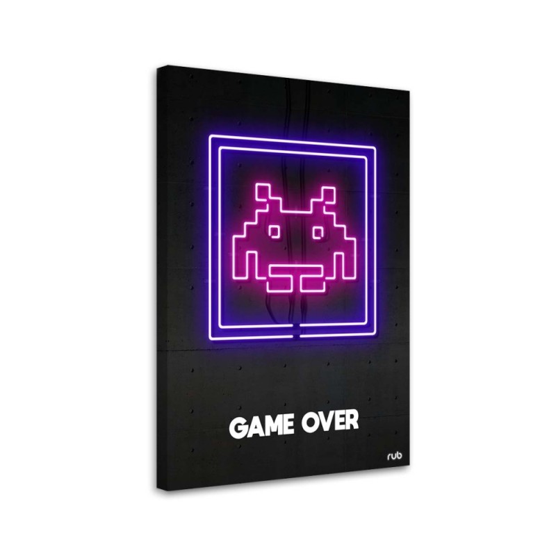 Neon Youth Canvas prints for the room | FEEBY