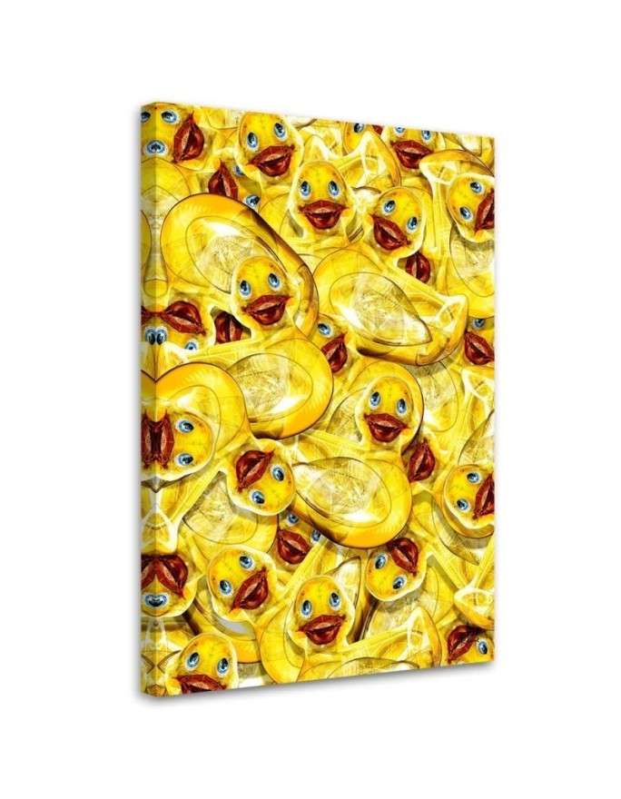Ducks - children's painting for wall | FEEBY