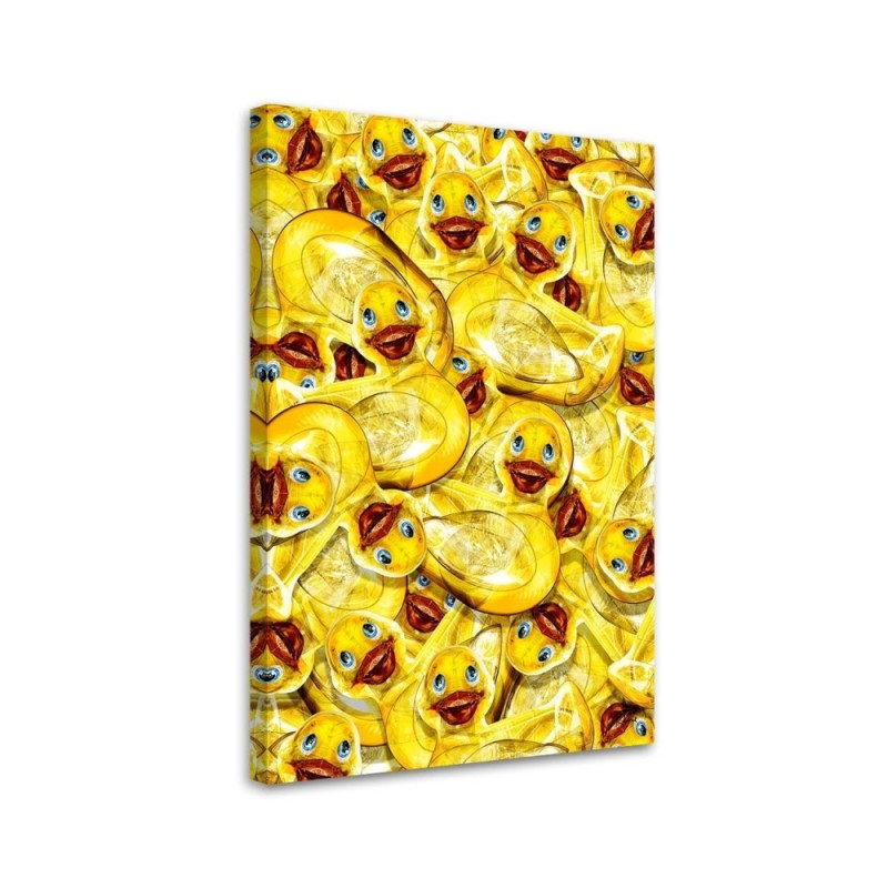 Ducks - children's painting for wall | FEEBY