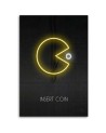 Canvas prints wall decoration for teenager Pacman Rubiant | FEEBY
