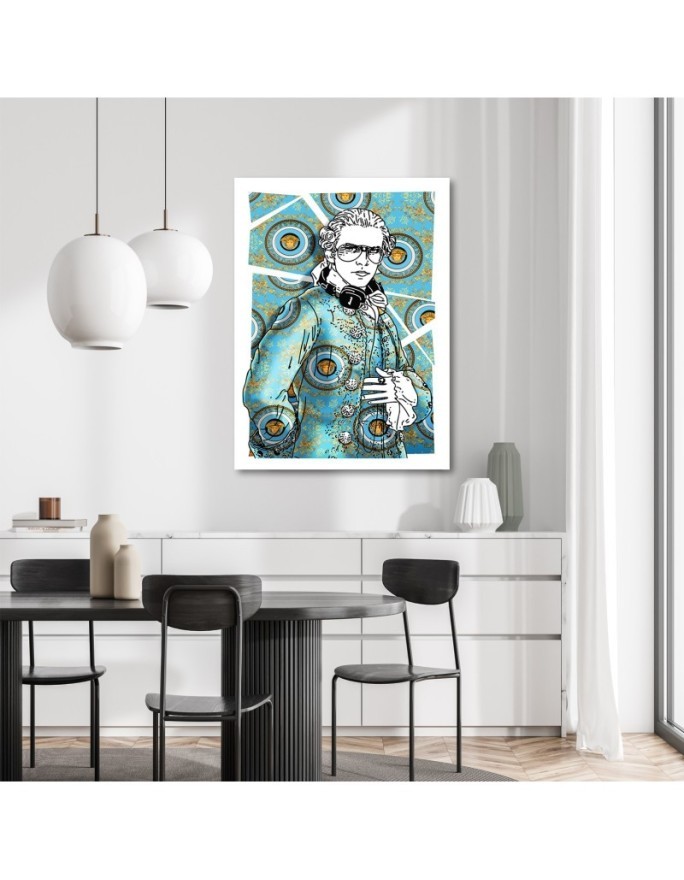 Canvas prints Modern man for living room wall | FEEBY