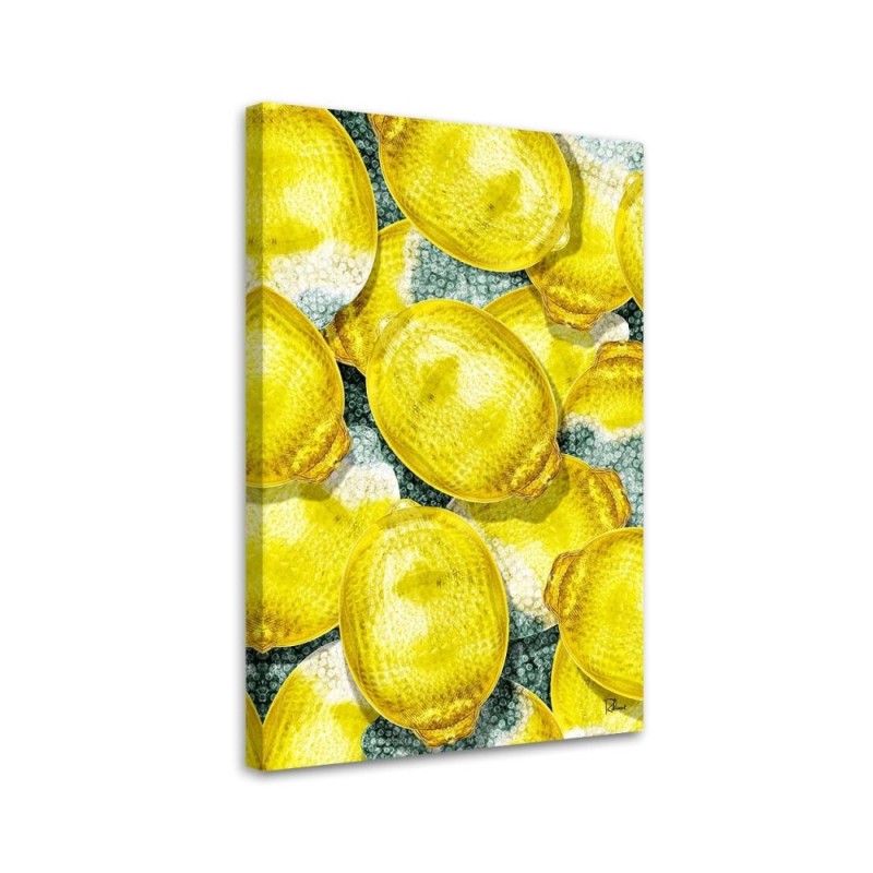 Lemons - wall paintings for the kitchen Rubiant | FEEBY