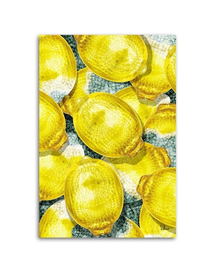 Lemons - wall paintings for the kitchen Rubiant | FEEBY