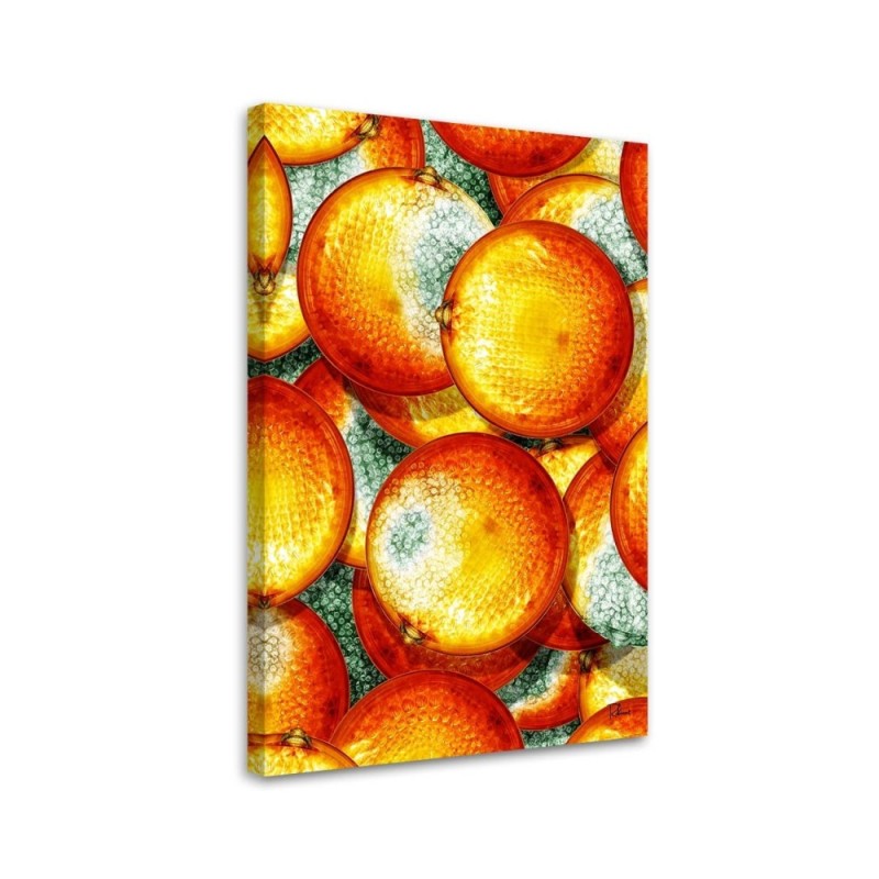 Oranges - wall art paintings for kitchen, restaurant | FEEBY