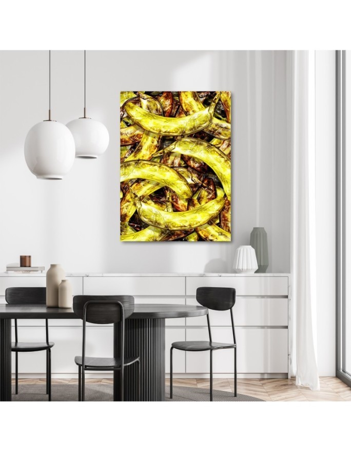 Bananas - wall paintings for kitchen, dining room | FEEBY