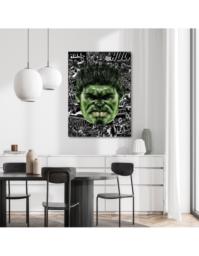 Hulk - Wall art paintings for teenager's room Rubiant | FEEBY