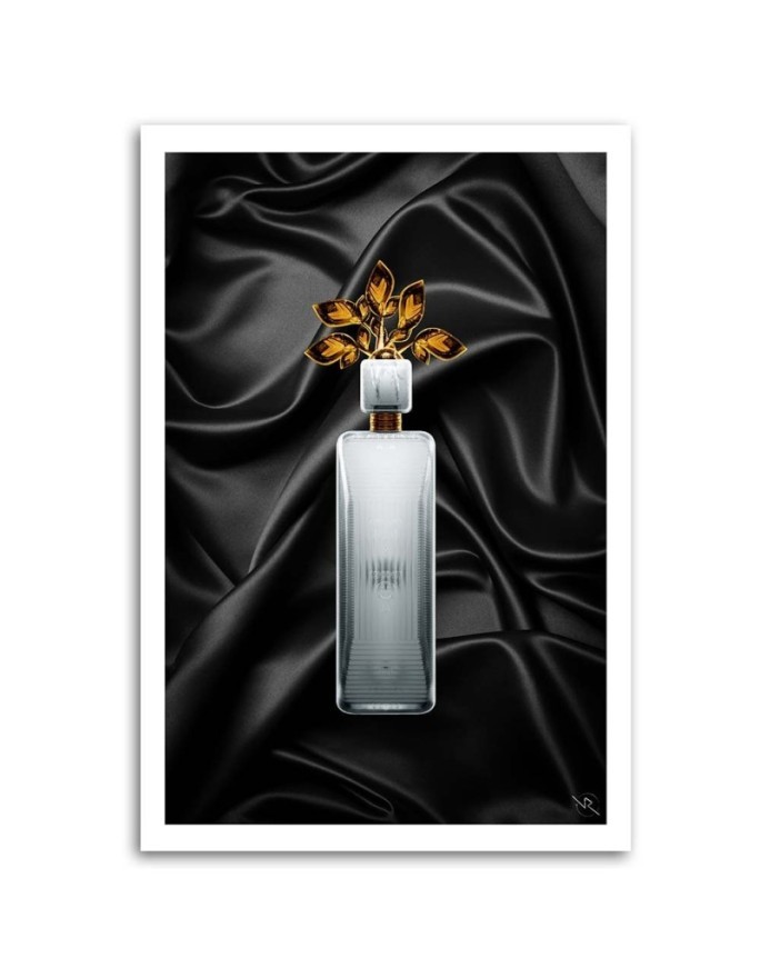 Designer Canvas paintings for teenagers - Rubiant perfume vial. Buy now| | FEEBY