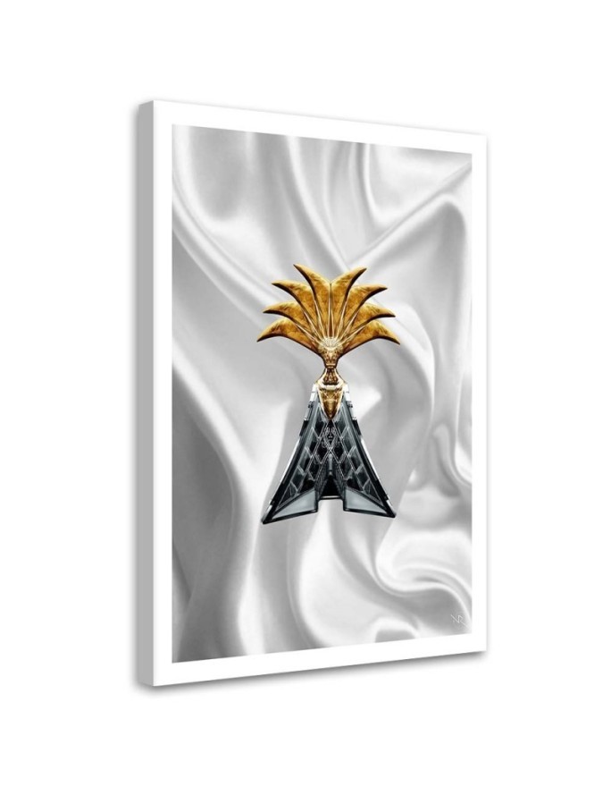 Designer Canvas prints for the home - Perfume vial on white background Rubiant | FEEBY