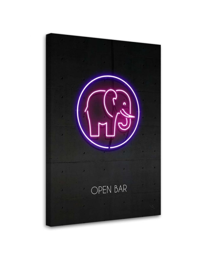 Neon Youth Canvas prints for the room | FEEBY