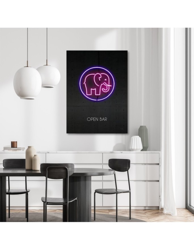 Neon Youth Canvas prints for the room | FEEBY