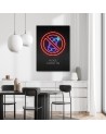 Canvas prints for teenagers - Neon phone Rubiant | FEEBY