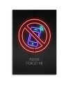 Canvas prints for teenagers - Neon phone Rubiant | FEEBY