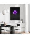 Canvas prints for teenagers - Purple icon Rubiant | FEEBY