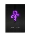 Canvas prints for teenagers - Purple icon Rubiant | FEEBY