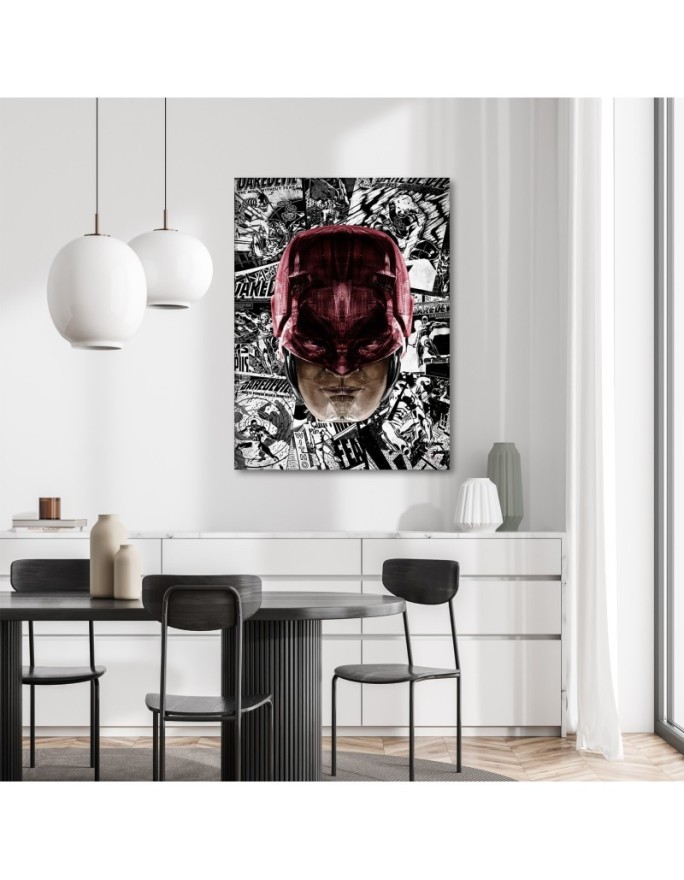Canvas prints for teenagers - Red Hero | FEEBY