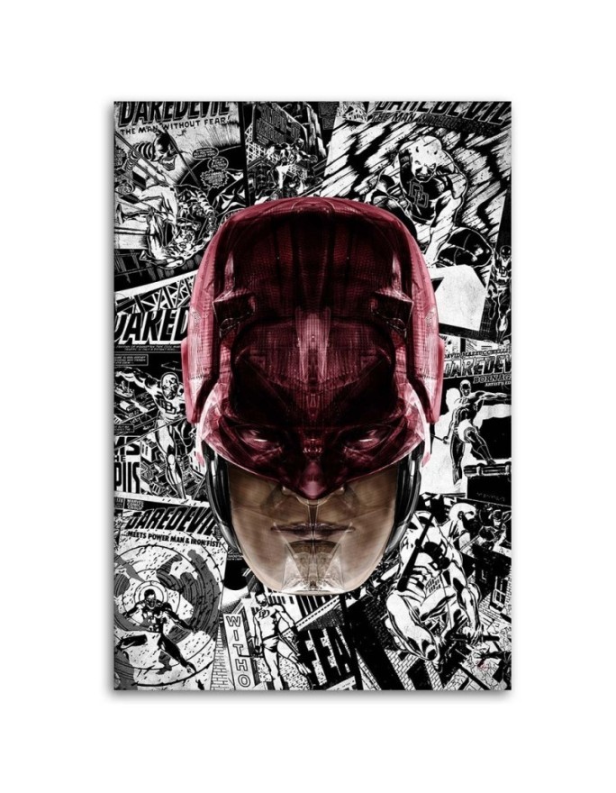 Canvas prints for teenagers - Red Hero | FEEBY
