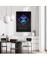 Canvas prints for teenagers - Ufo neon | FEEBY