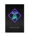 Canvas prints for teenagers - Ufo neon | FEEBY
